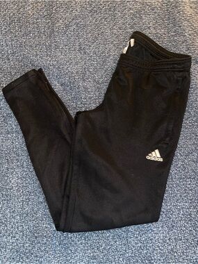 Adidas Unisex Black Athletic Track Pants